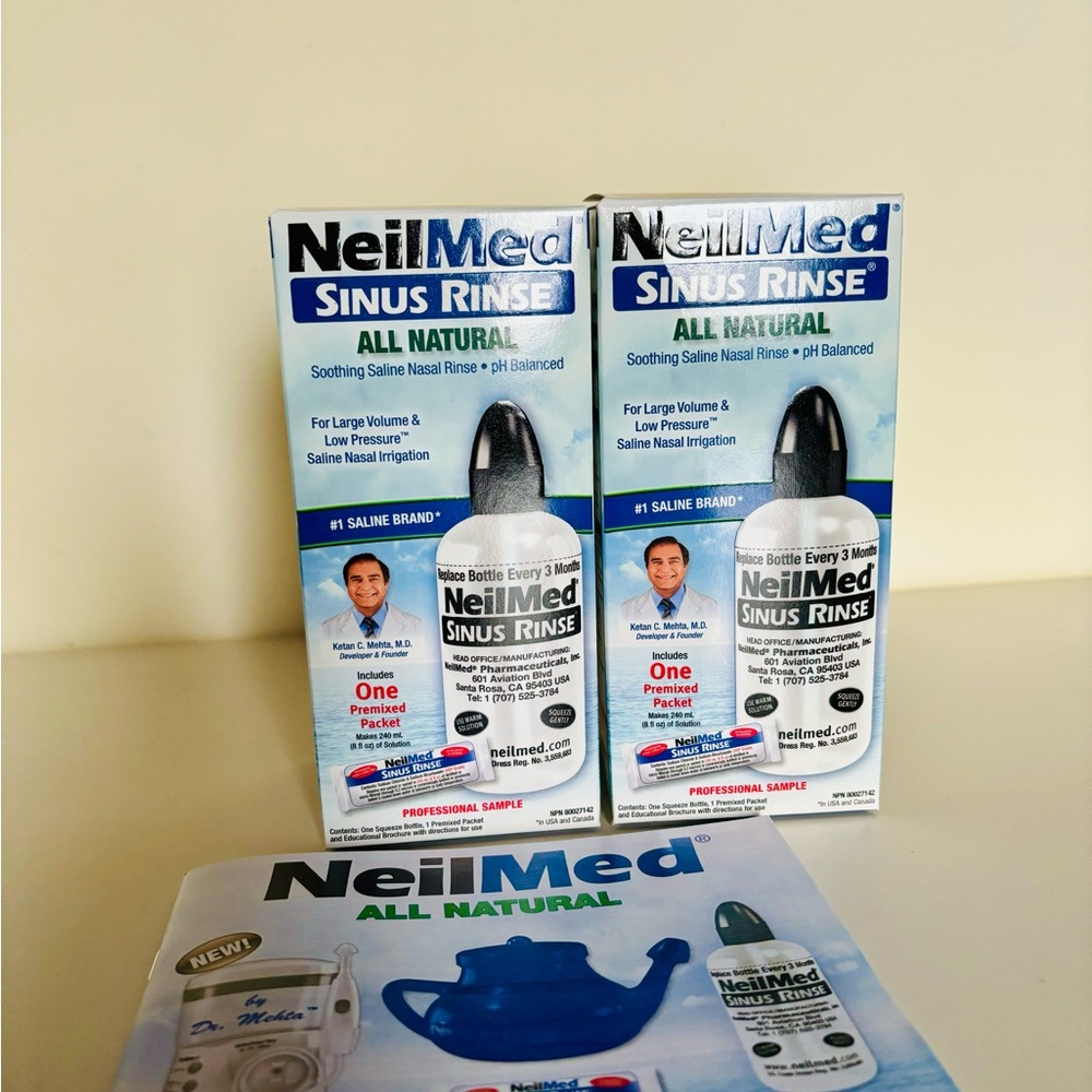 NeilMed sinus rinse